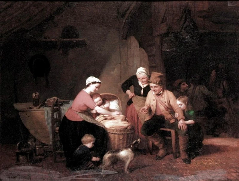 Riunirsi attorno alla culla